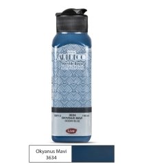 Akrılık Ahsap Boyası 140ml N:3634 Okyanus Mavı