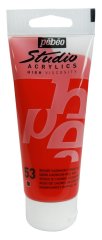 Studio Akrilik Boya - Dark Cadmium Red Hue - 100ml - N:53