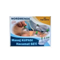Hacamat Masaj Kupası 12li Set