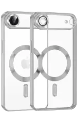 Newface Apple İphone 17 Air Kross Magneticsafe Kapak - Gümüş