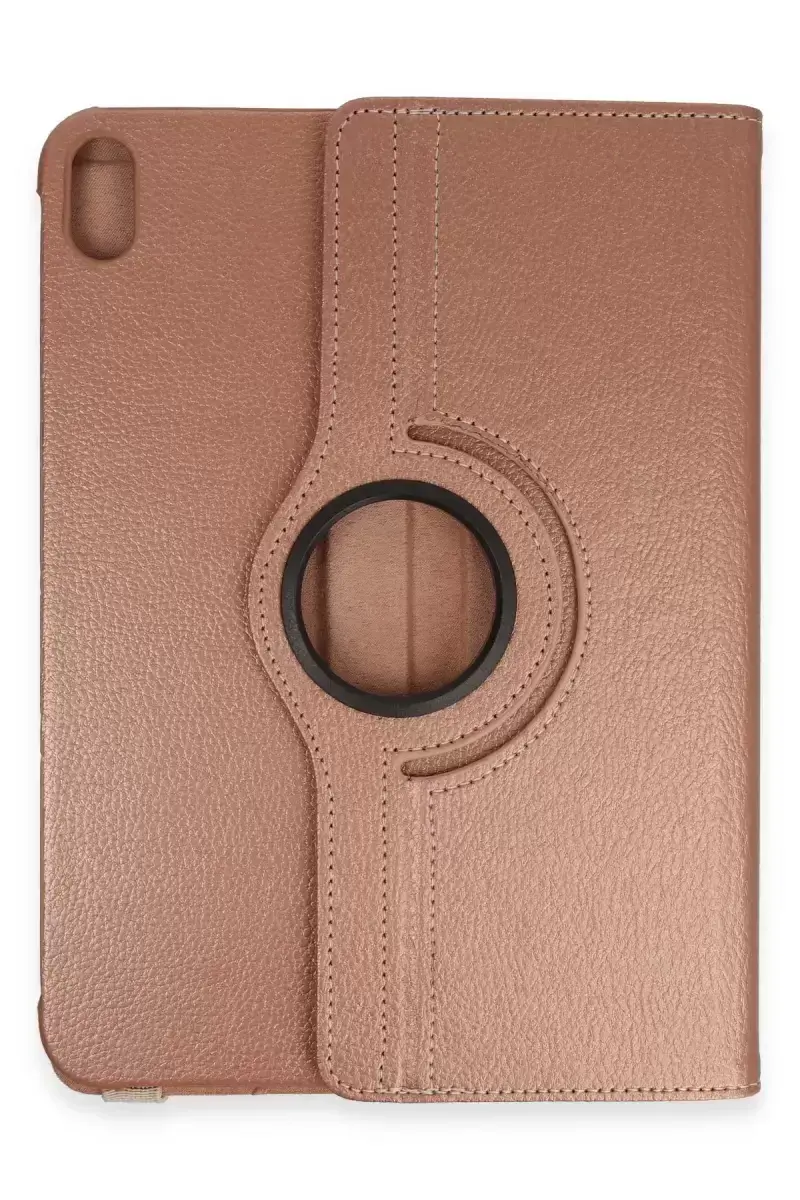 Newface İpad 2022 10.9 (10.nesil) Kılıf 360 Tablet Deri Kılıf - Rose Gold