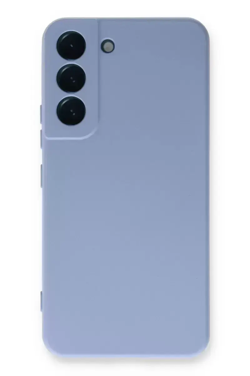Newface Samsung Galaxy S23 Kılıf Nano İçi Kadife Silikon - Lila