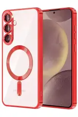 Newface Samsung Galaxy A57 5g Kross Magneticsafe Kapak - Kırmızı