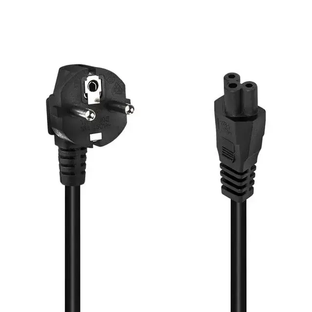 Rose Rc-901 3x0.75 Mm Siyah 1.5 Metre Notebook Power Yonca Kablo