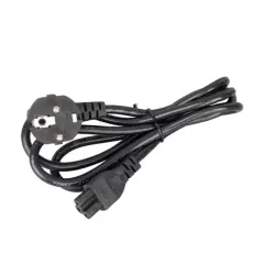 Rose Rc-901 3x0.75 Mm Siyah 1.5 Metre Notebook Power Yonca Kablo