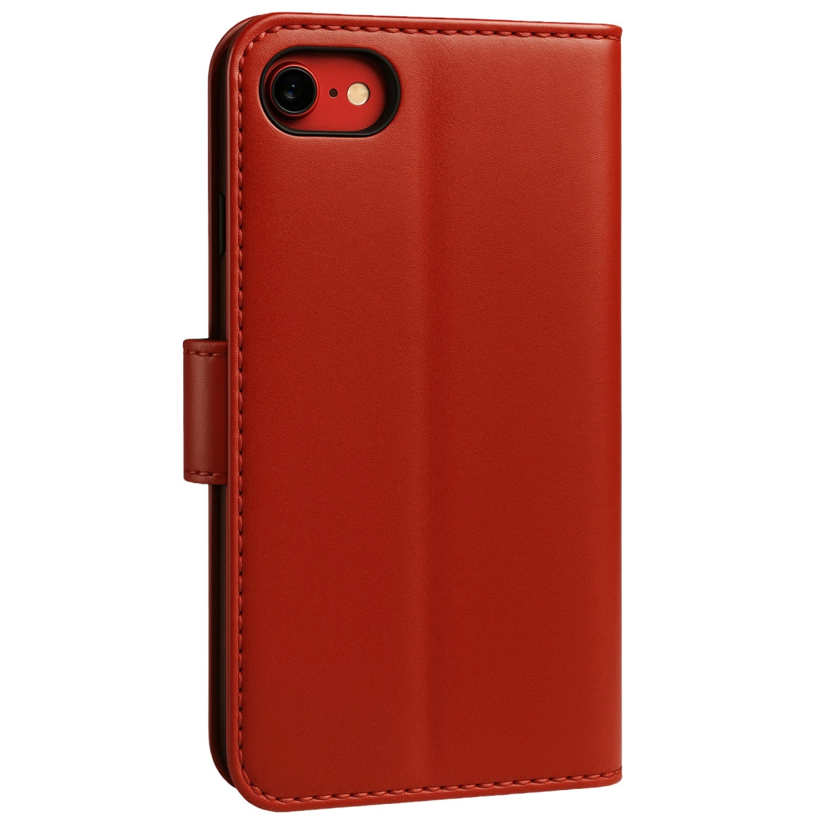 İphone 7 Trend S Plus Kapaklı Kılıf - Kırmızı