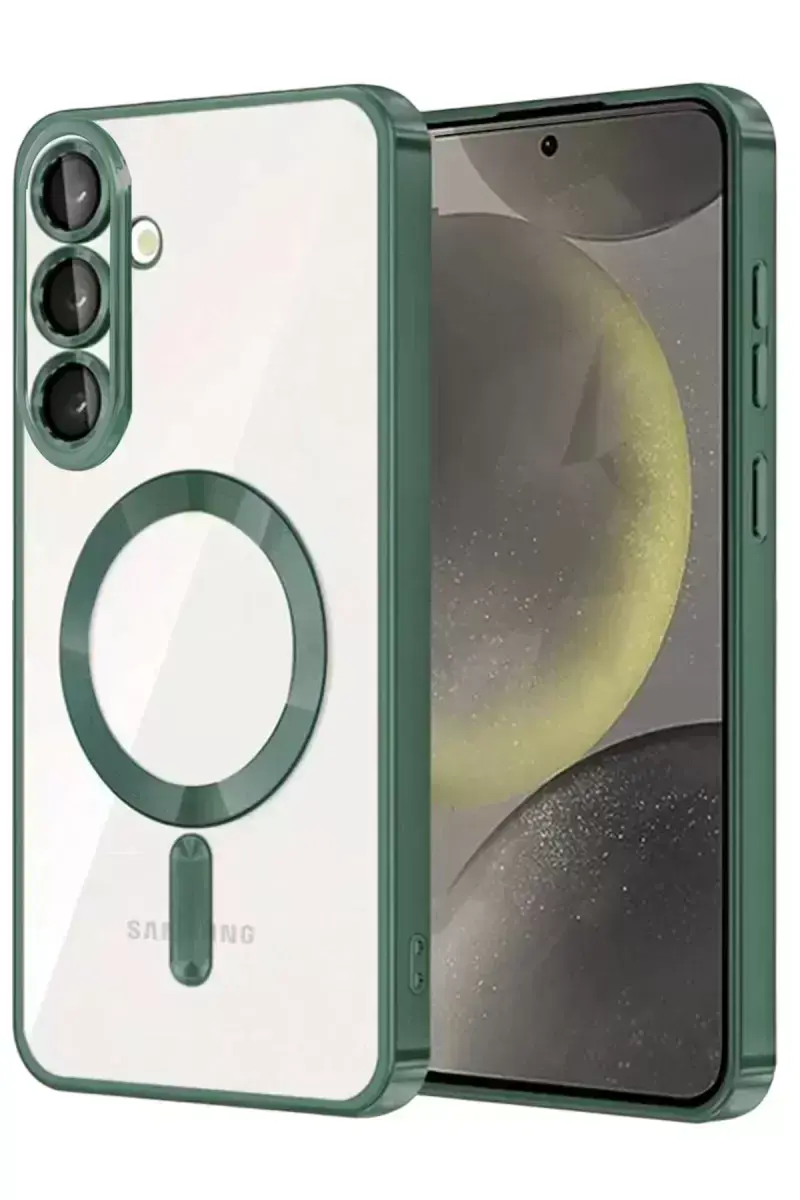 Newface Samsung Galaxy A57 5g Kross Magneticsafe Kapak - Koyu Yeşil