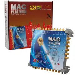 10*12 Sonlu/kaskatlı Swıtchlı Uydu Santrali Mag Platınum