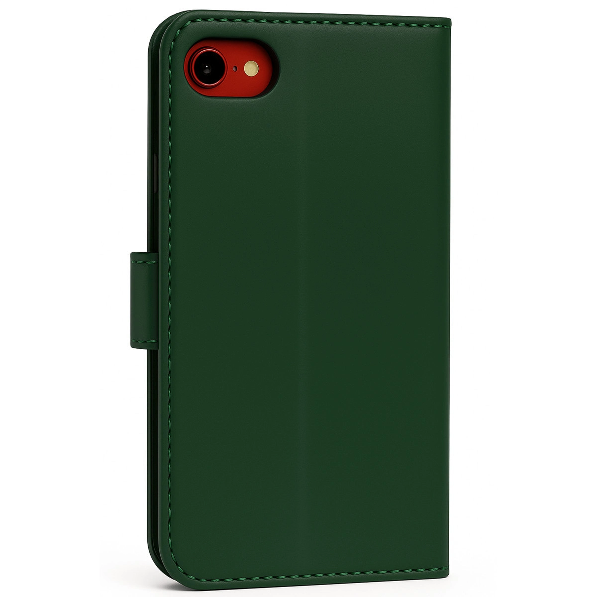 İphone 7 Trend S Plus Kapaklı Kılıf - Yeşil