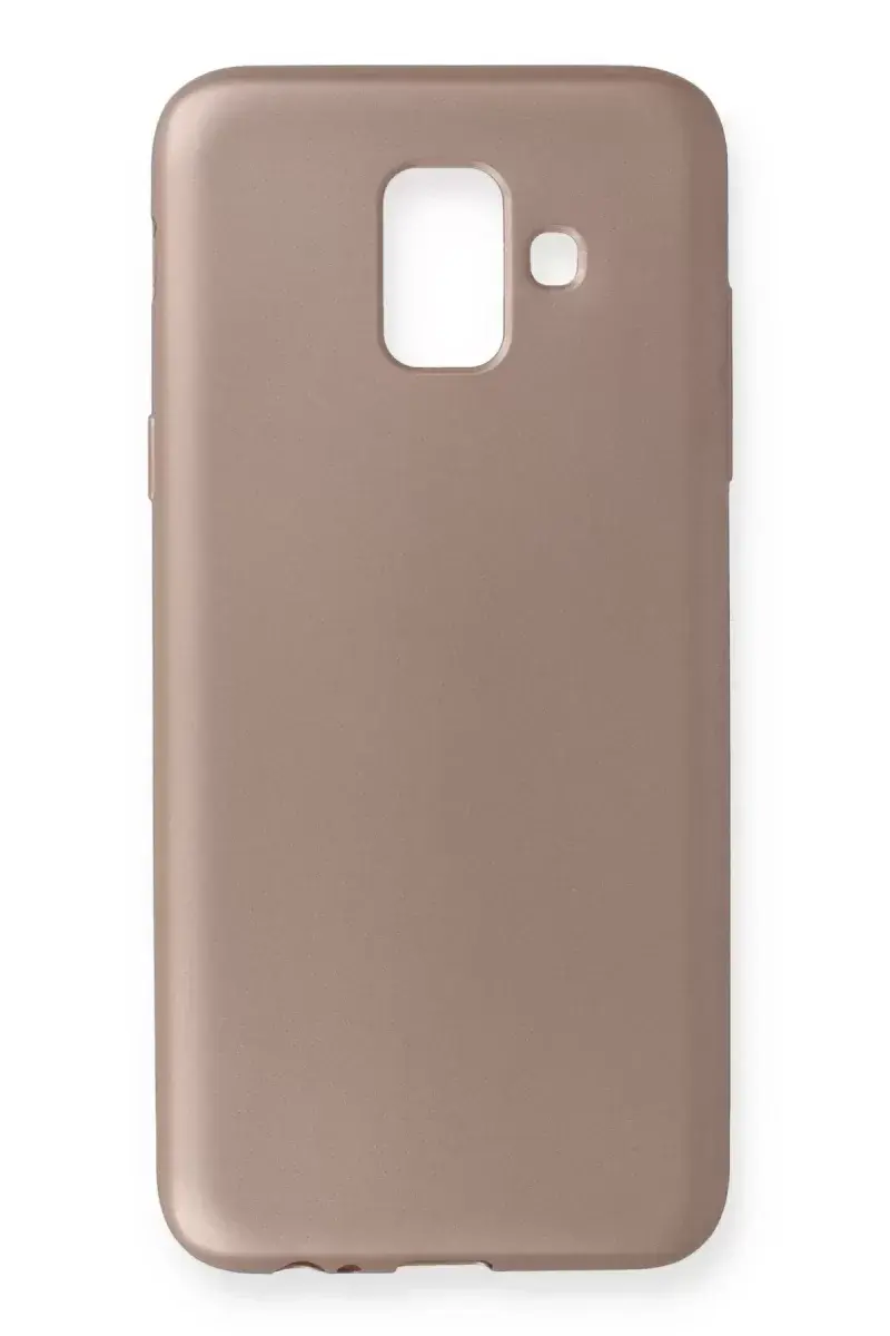 Newface Samsung Galaxy A6 2018 Kılıf First Silikon - Rose Gold