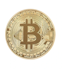 Bitcoin Madeni Hatıra Parası Hediyelik Para