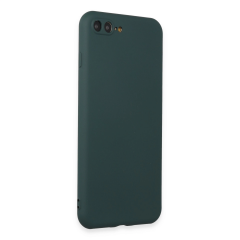 İphone 7 Plus Kılıf First Silikon - Koyu Yeşil