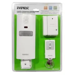 Everest Eg-9830 Pır Kızılötesi Hareket Sensörlü Güvenlik Alarmı Uzaktan Kumandalı