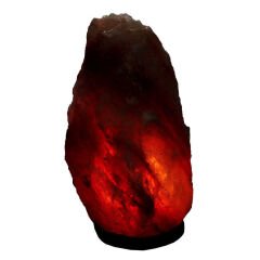 Doğal Himalaya Kaya Tuzu Lambası Kablolu Ampullü Pembe 20-24 Kg