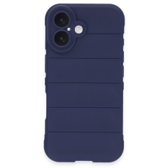 İphone 16 Plus Kılıf Optimum Silikon - Lacivert