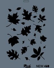 Rich New Seri N-460 Stencil 35x25 cm