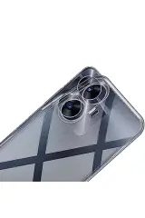 Newface Realme C55 Kılıf Lüx Şeffaf Silikon