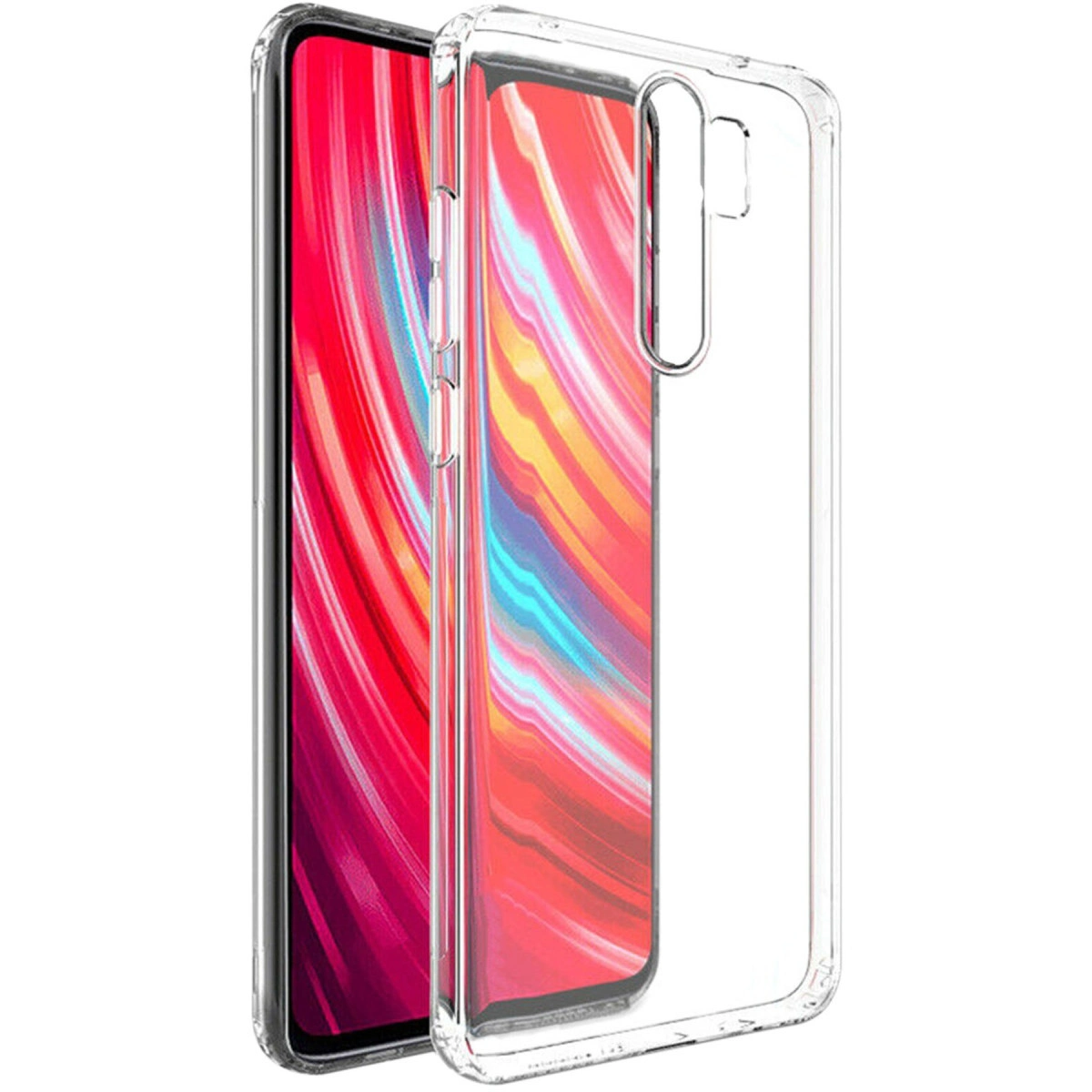 Xiaomi Redmi Note 8 Pro Kılıf Lüx Şeffaf Silikon