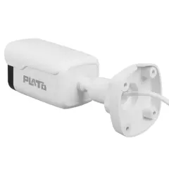 Plato Pl-37707 Ahd Bullet Güvenlik Kamera 2mp 3 Warm Led Sesli 3.6mm Renkli Gece Görüş (mikrofonlu)