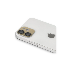 İphone 11 Pers Alüminyum Kamera Lens - Gold