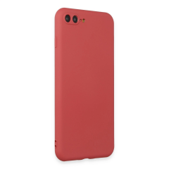 İphone 7 Plus Kılıf First Silikon - Kiremit