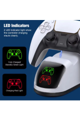 Ps5 Dualsense Şarj Istasyonu Playstation 5 Uyumlu Charging Station