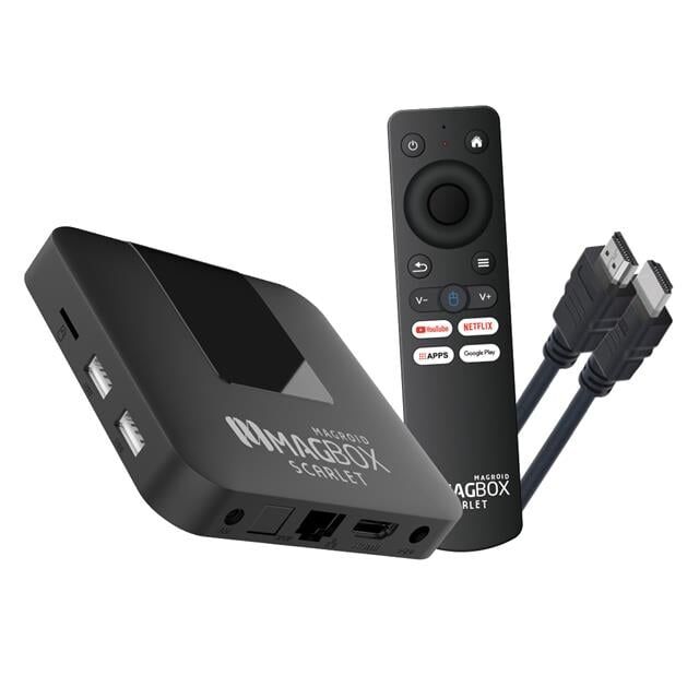 Magbox Magroid Scarlet 16 Gb Hdd 2 Gb Ram 2.4g H313 Cpu Android Tv Box