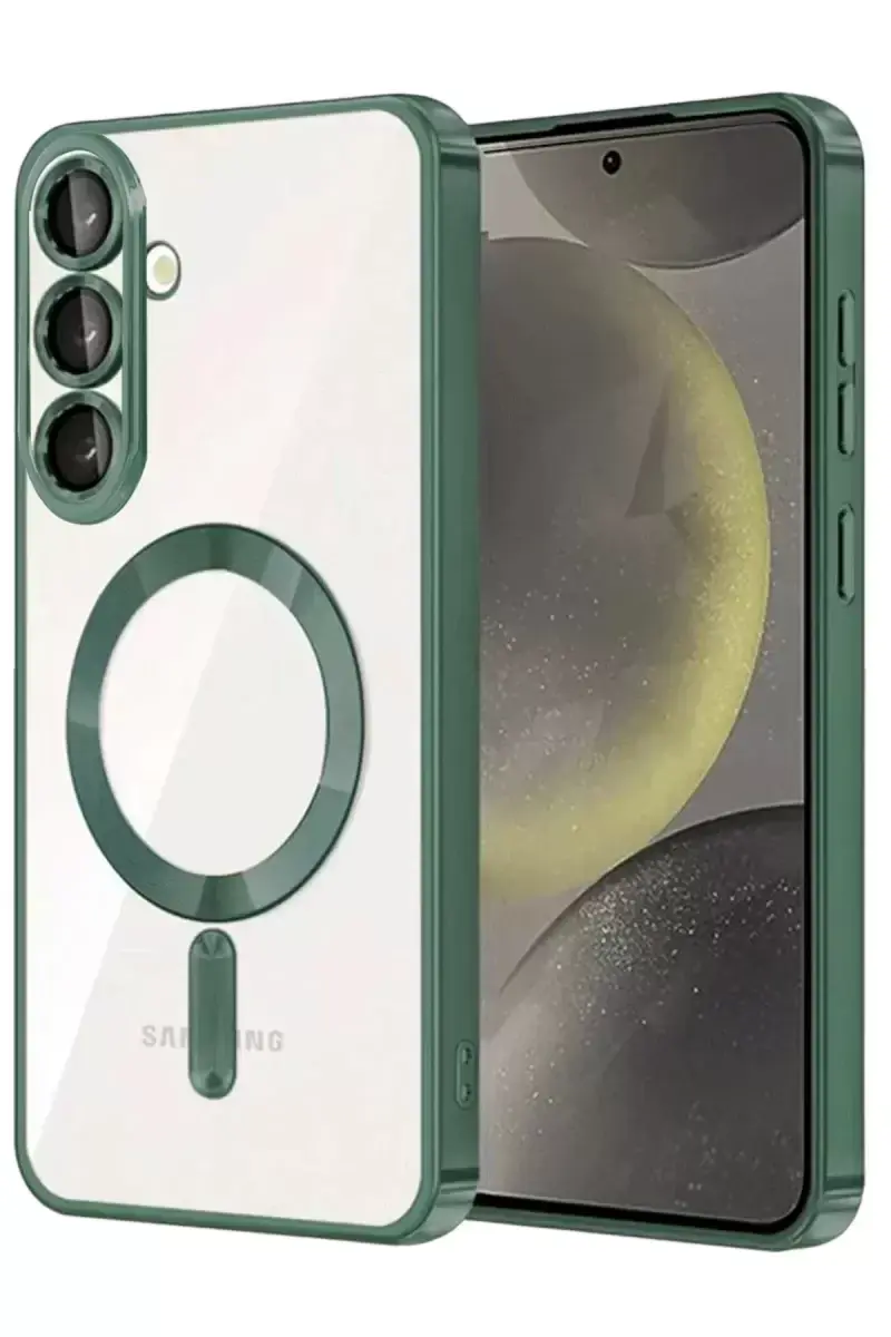 Newface Samsung Galaxy A57 5g Kross Magneticsafe Kapak - Koyu Yeşil