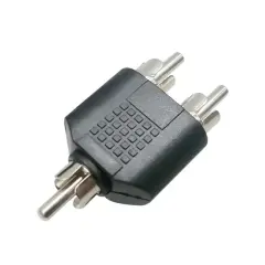 1 Rca Erkek / 2 Rca Erkek Çevirici Jack
