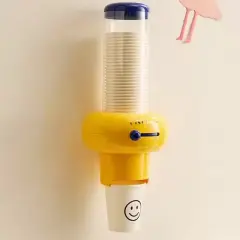 Sunup Sn-29919 Kendinden Yapışkanlı Plastik - Karton Bardak Tutucu Dispenseri
