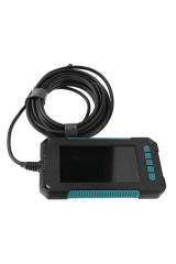 Ekranlı Çift Kameralı 10 Mt Hafıza Kart Destekli Sert Kablo Yılan Endoskop Kamera 5.5 Mm 4.3 Inc