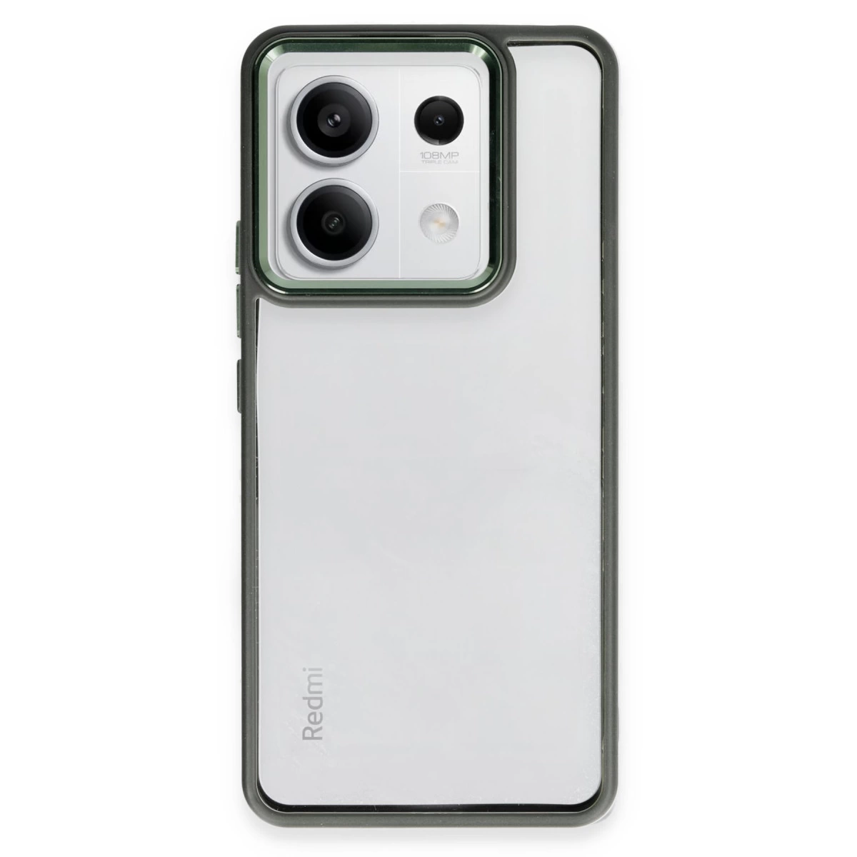 Xiaomi Redmi Note 13 Pro 4g Kılıf Power Silikon - Koyu Yeşil