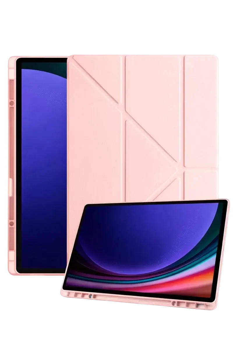 Newface Samsung Galaxy X930 Tab S11 Ultra 14.6 Kalemlikli Mars Tablet Kılıfı - Rose Gold