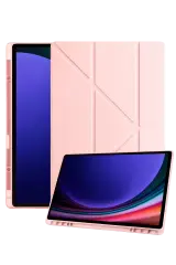 Newface Samsung Galaxy X930 Tab S11 Ultra 14.6 Kalemlikli Mars Tablet Kılıfı - Rose Gold