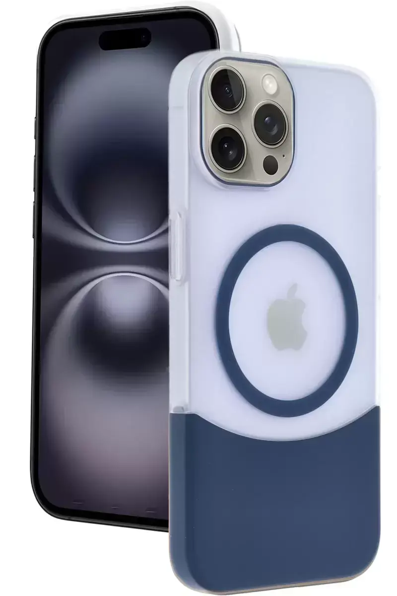 Joko Apple İphone 15 Pro Max Velar Magsafe Kapak - Lacivert
