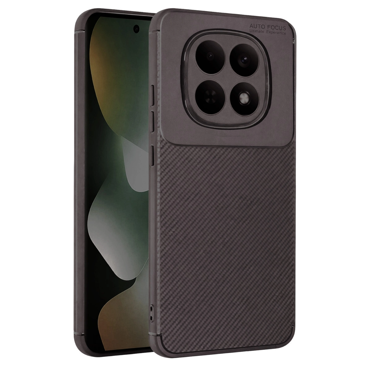 Xiaomi Redmi Note 15 4g Auto Focus Karbon Kapak - Gri