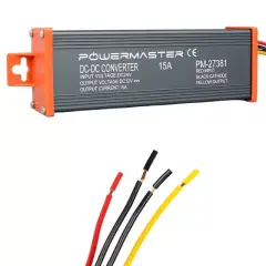 Powermaster Pm-27381 24v Dc 12v Dc 15 Amper Oto Konvertör