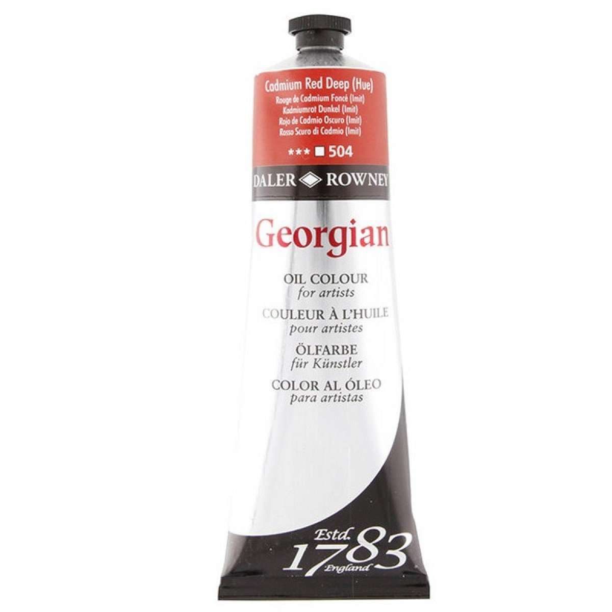 Georgian Yağlı Boya 225ml - N:504 Cadmium Red Deep