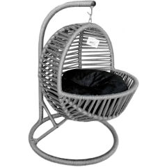 Markapet Kedi Salıncağı Hamak Yatak 43-45-69 cm Gri