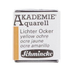 Akademie Yarım Tablet Suluboya - Yellow Ochre