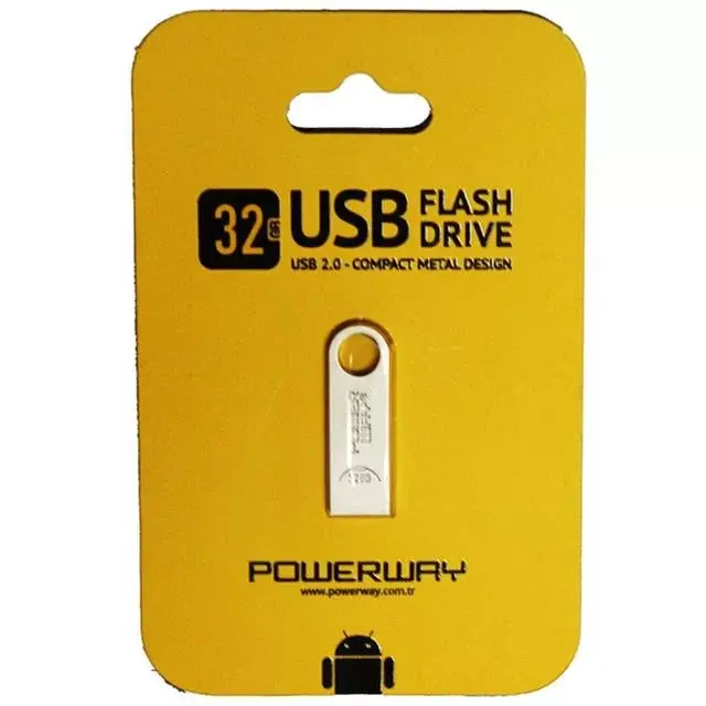 Powerway 32 Gb Metal Tip Usb Flash Bellek