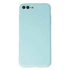 İphone 7 Plus Kılıf First Silikon - Turkuaz
