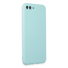 İphone 7 Plus Kılıf First Silikon - Turkuaz