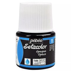 Setacolor Kumaş Boyası 45ml N:19 Black