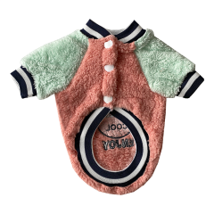 Markapet Peluş Köpek Kıyafeti Pembe Su Yeşili Small 26 x 36 cm - 2 kg