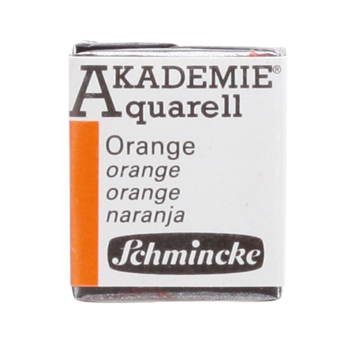 Akademie Yarım Tablet Suluboya - Orange