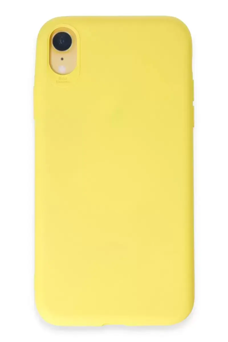 Newface İphone Xr Kılıf First Silikon - Sarı