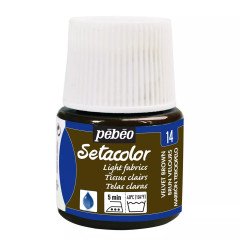 Setacolor Kumaş Boyası 45ml N:14 Velvet Brown
