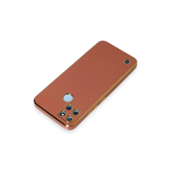 Realme C25y Kılıf Volet Silikon - Kırmızı