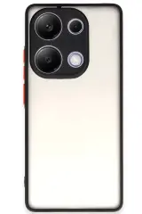 Newface Xiaomi Redmi Note 13 Pro 4g Kılıf Montreal Silikon Kapak - Siyah